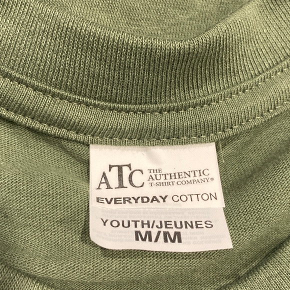 🔥4 for $20🔥NWOT authentic T-shirt company olive green t-shirt Mix and match!!! - Picture 6 of 6